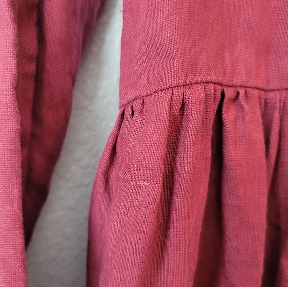 not perfect linen long sleeve mama, large - Picture 4 of 4